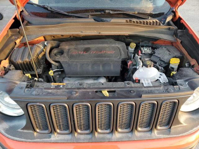 ZACCJBCT9GPC70330 - 2016 JEEP RENEGADE TRAILHAWK ORANGE photo 12