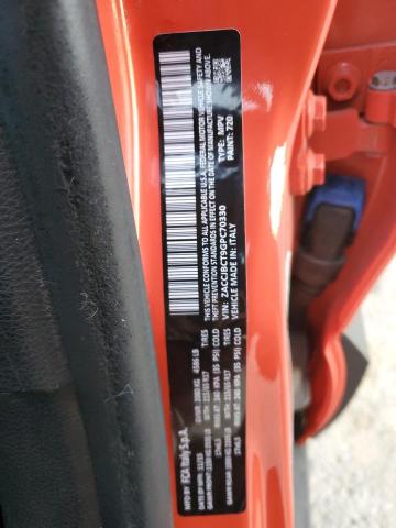 ZACCJBCT9GPC70330 - 2016 JEEP RENEGADE TRAILHAWK ORANGE photo 13