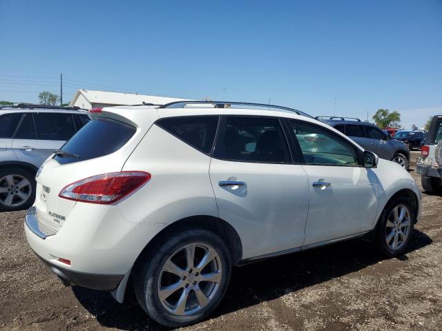 JN8AZ1MW5CW210601 - 2012 NISSAN MURANO S WHITE photo 3