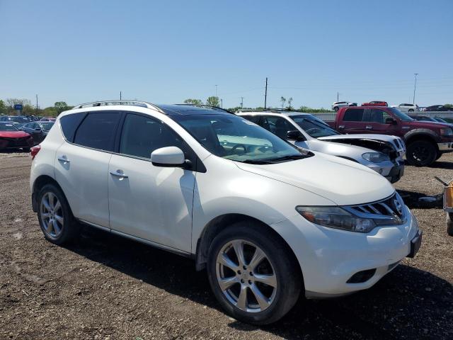 JN8AZ1MW5CW210601 - 2012 NISSAN MURANO S WHITE photo 4