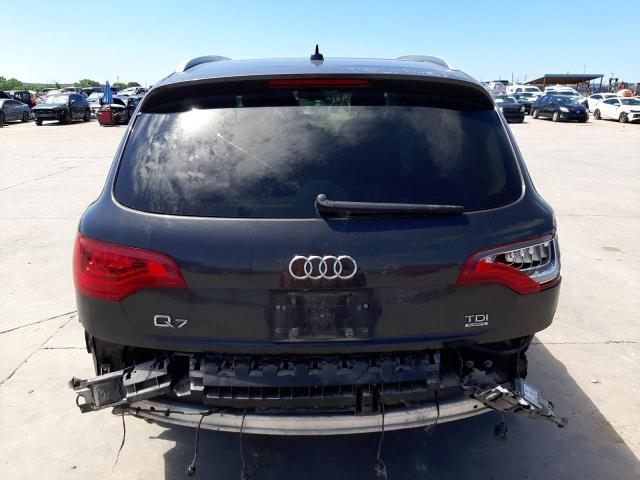 WA1VMAFEXDD000678 - 2013 AUDI Q7 PRESTIGE GRAY photo 6