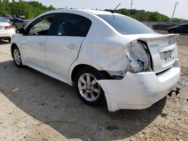 3N1AB6AP3BL639561 - 2011 NISSAN SENTRA SR 2.0 WHITE photo 2