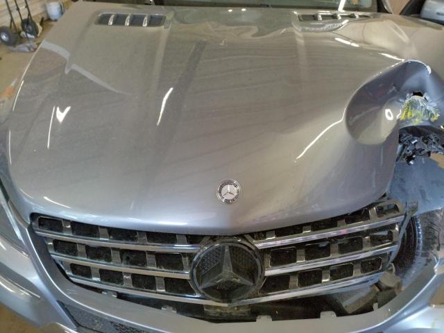 4JGDA5HB4EA306391 - 2014 MERCEDES-BENZ ML 350 4MATIC SILVER photo 11