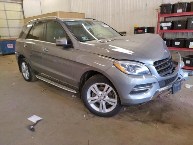 4JGDA5HB4EA306391 - 2014 MERCEDES-BENZ ML 350 4MATIC SILVER photo 4