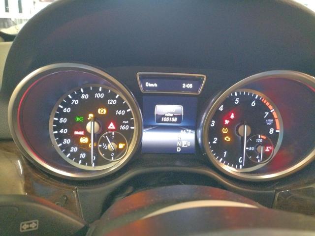 4JGDA5HB4EA306391 - 2014 MERCEDES-BENZ ML 350 4MATIC SILVER photo 9