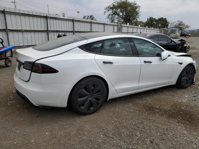 5YJSA1E57PF528386 - 2023 TESLA MODEL S თეთრი ფოტო 3