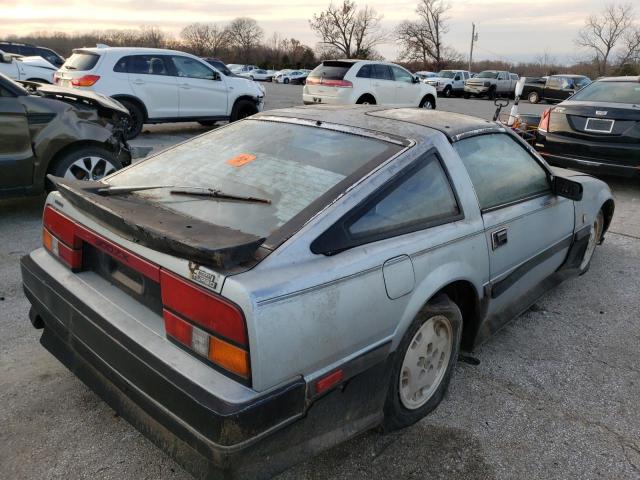 JN1CZ14S3EX001231 - 1984 NISSAN 300ZX SILVER photo 4