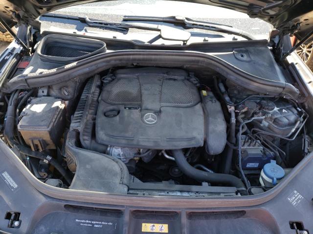 4JGDA5HB9FA491894 - 2015 MERCEDES-BENZ ML 350 4MATIC BLACK photo 11