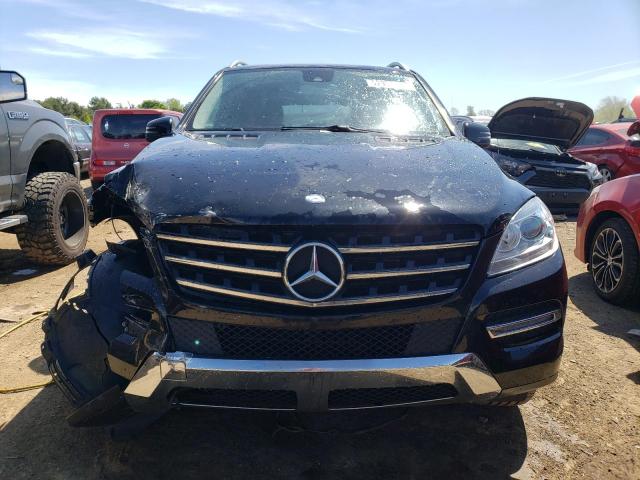 4JGDA5HB9FA491894 - 2015 MERCEDES-BENZ ML 350 4MATIC BLACK photo 5