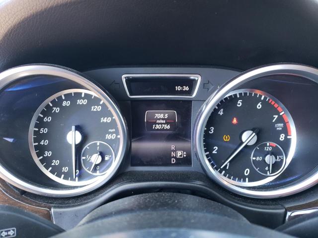 4JGDA5HB9FA491894 - 2015 MERCEDES-BENZ ML 350 4MATIC BLACK photo 9