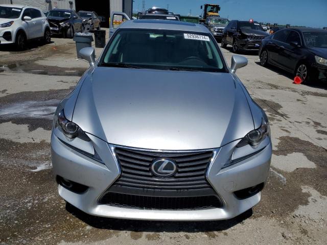 JTHBF1D26E5006564 - 2014 LEXUS IS 250 SILVER photo 5