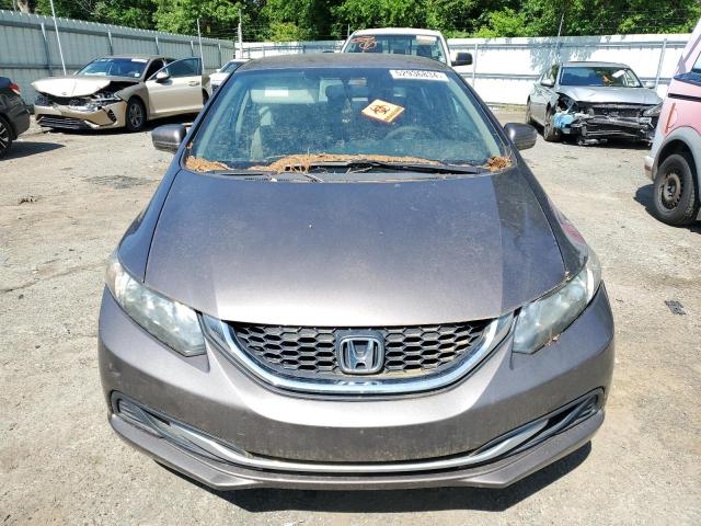 19XFB2F52EE058256 - 2014 HONDA CIVIC LX GRAY photo 5