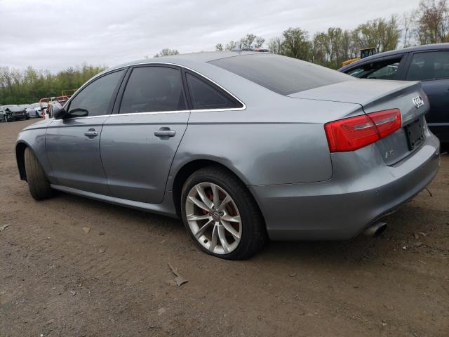 WAUHGAFC5CN095990 - 2012 AUDI A6 PRESTIGE GRAY photo 2