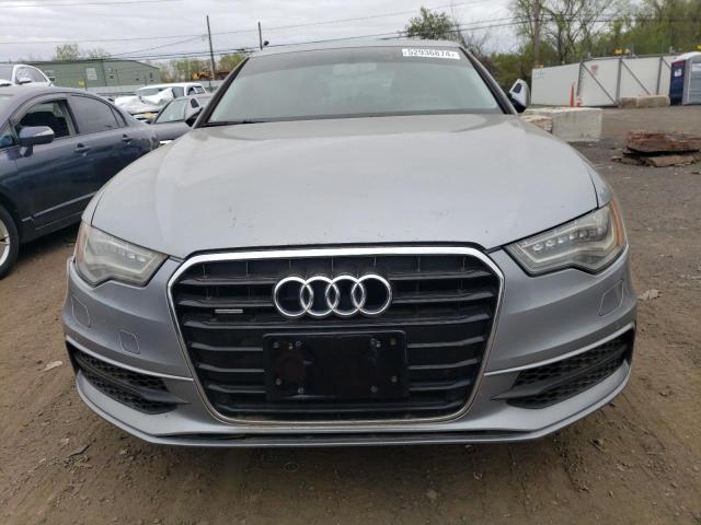 WAUHGAFC5CN095990 - 2012 AUDI A6 PRESTIGE GRAY photo 5