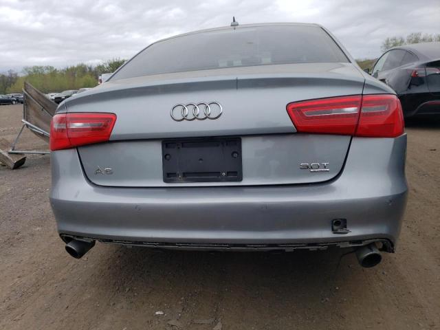 WAUHGAFC5CN095990 - 2012 AUDI A6 PRESTIGE GRAY photo 6