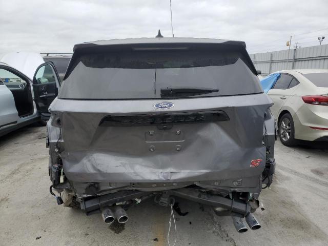 1FM5K8GC8NGA39122 - 2022 FORD EXPLORER ST GRAY photo 6