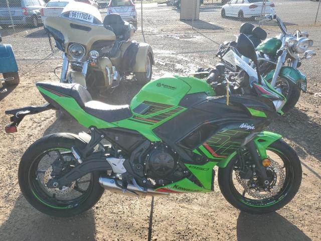 ML5EXER18PDA80948 - 2023 KAWASAKI EX650 R GREEN photo 1