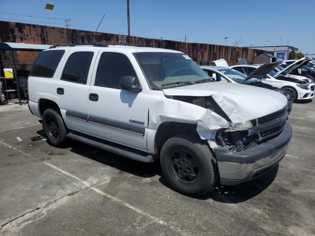 1GNEC13T52R150166 - 2002 CHEVROLET TAHOE C1500 WHITE photo 4