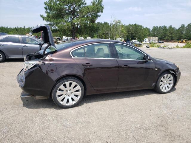 W04G05GV3B1092385 - 2011 BUICK REGAL CXL BROWN photo 3