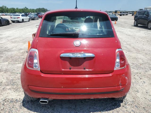 3C3CFFAR0DT513886 - 2013 FIAT 500 POP RED photo 6