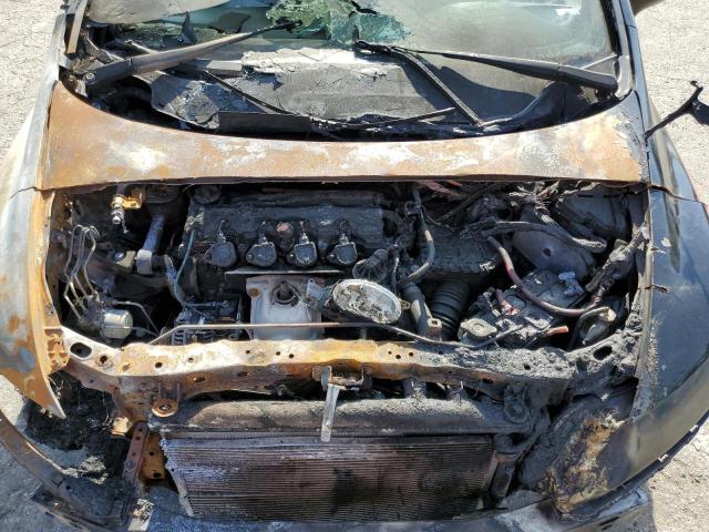 2HGFA15918H507647 - 2008 HONDA CIVIC EXL შავი ფოტო 11