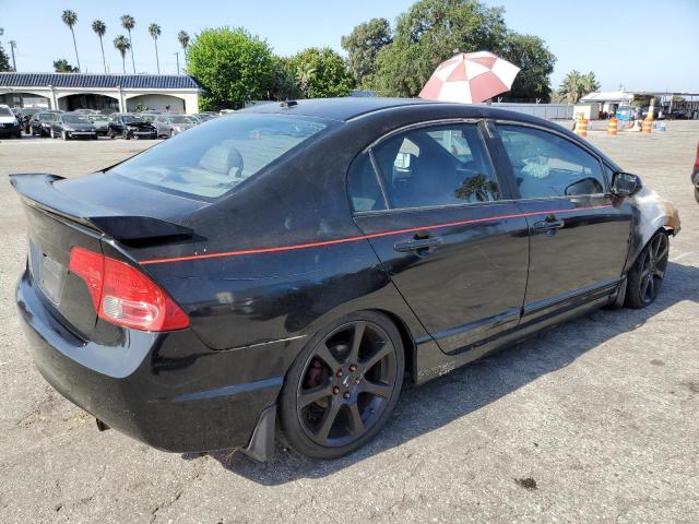 2HGFA15918H507647 - 2008 HONDA CIVIC EXL შავი ფოტო 3