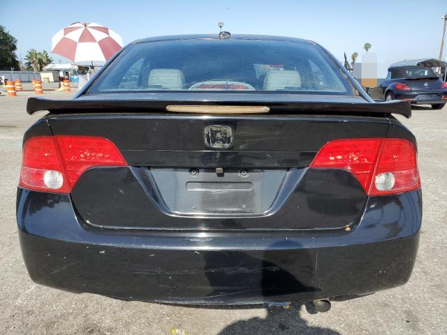 2HGFA15918H507647 - 2008 HONDA CIVIC EXL შავი ფოტო 6
