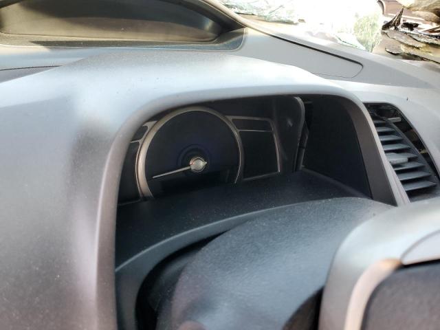 2HGFA15918H507647 - 2008 HONDA CIVIC EXL შავი ფოტო 9