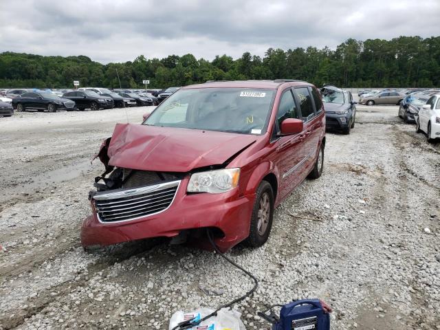 2A4RR5DG3BR750898 - 2011 CHRYSLER TOWN & COU TOURING 红色 照片 2