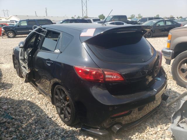 JM1BL1H4XA1233733 - 2010 MAZDA SPEED 3 BLACK photo 3