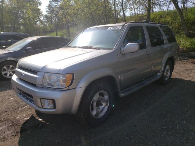 JNRDR09Y02W258695 - 2002 INFINITI QX4 SILVER photo 1