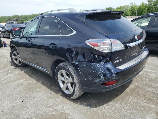 2T2BK1BA0AC024090 - 2010 LEXUS RX 350 BLUE photo 2