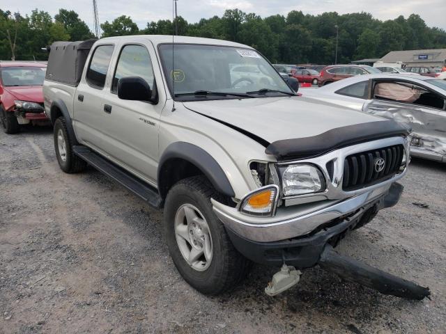 5TEHN72N02Z104061 - 2002 TOYOTA TACOMA DOUBLE CAB 米色 照片 1