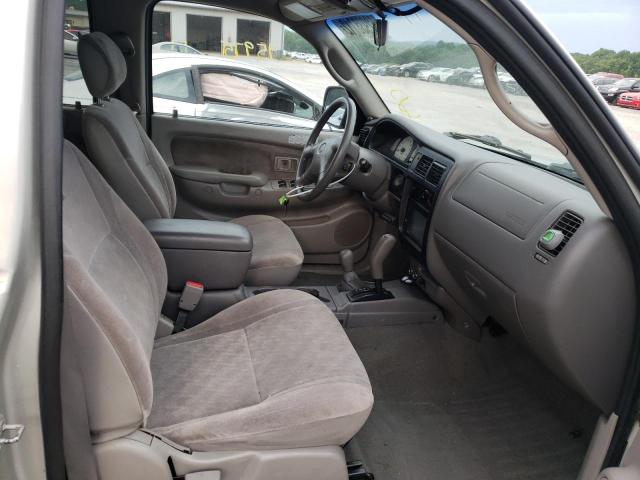 5TEHN72N02Z104061 - 2002 TOYOTA TACOMA DOUBLE CAB 米色 照片 5