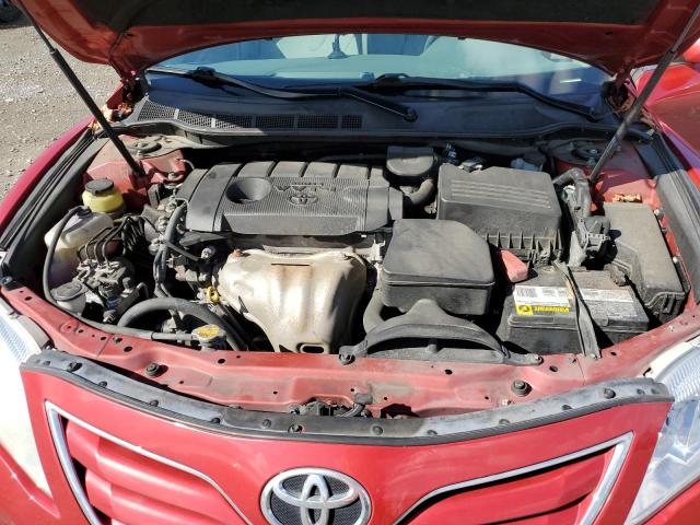 4T4BF3EK7BR102718 - 2011 TOYOTA CAMRY BASE RED photo 11