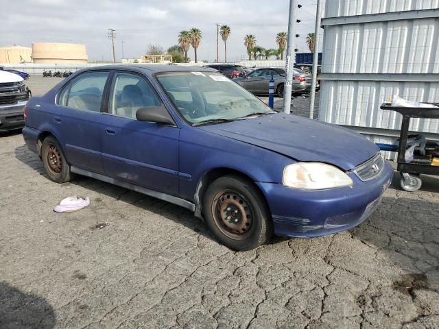 2HGEJ6614YH532057 - 2000 HONDA CIVIC BASE BLUE photo 4