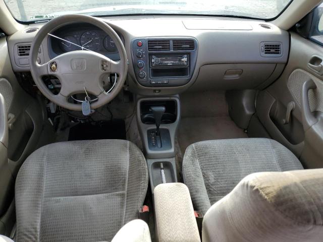 2HGEJ6614YH532057 - 2000 HONDA CIVIC BASE BLUE photo 8