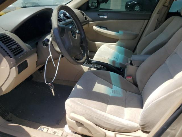 1HGCM56495A043876 - 2005 HONDA ACCORD LX ოქროსფერი ფოტო 7