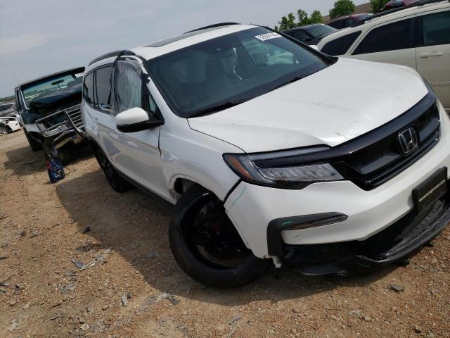 5FNYF6H74NB039883 - 2022 HONDA PILOT BLACK WHITE photo 4