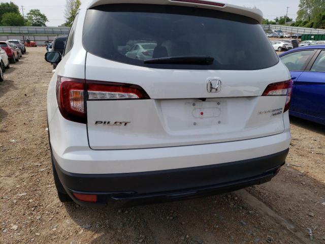 5FNYF6H74NB039883 - 2022 HONDA PILOT BLACK WHITE photo 6