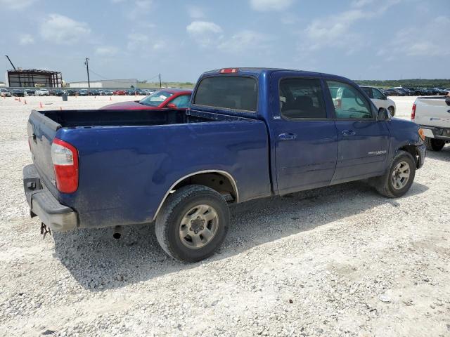 5TBET34126S502184 - 2006 TOYOTA TUNDRA DOUBLE CAB SR5 BLUE photo 3