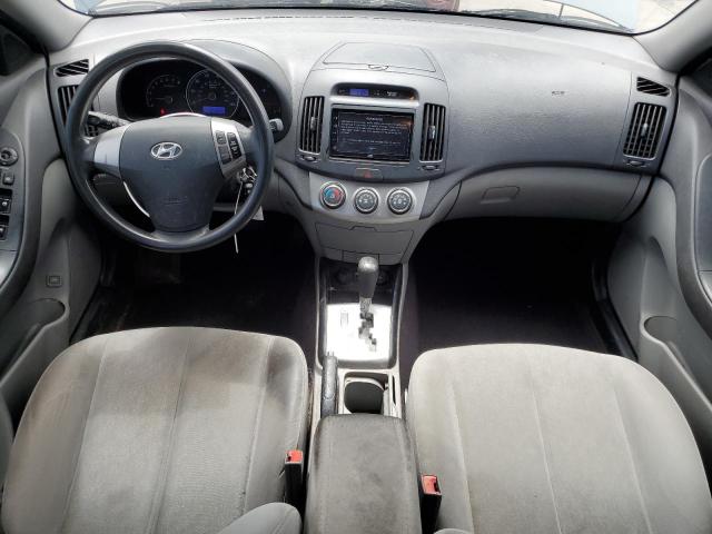 KMHDU4AD1AU900961 - 2010 HYUNDAI ELANTRA BLUE GRAY photo 8