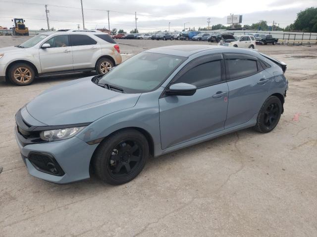 SHHFK7H67KU214637 - 2019 HONDA CIVIC EX GRAY photo 1