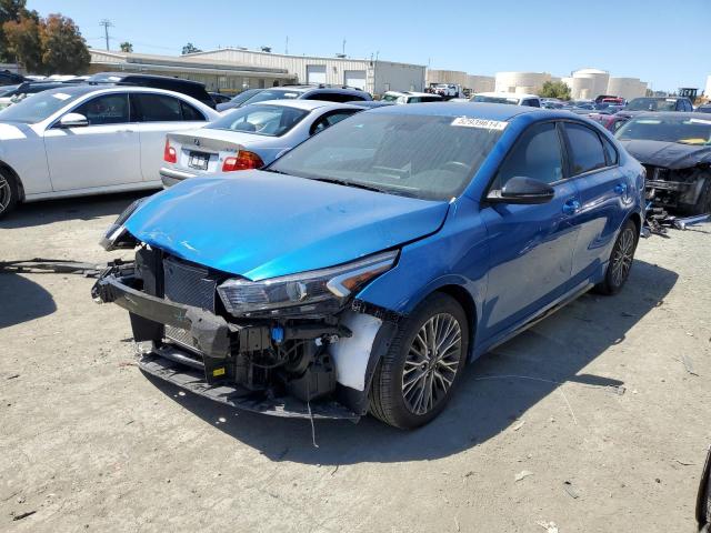 3KPF54AD5NE437821 - 2022 KIA FORTE GT LINE BLUE photo 1