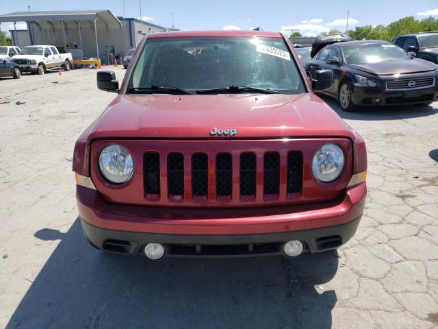 1C4NJRFB4GD616349 - 2016 JEEP PATRIOT LATITUDE MAROON photo 5