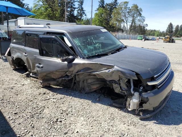 2FMHK6C81JBA04250 - 2018 FORD FLEX SEL GRAY photo 4