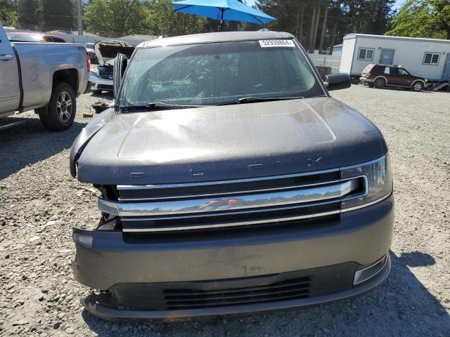 2FMHK6C81JBA04250 - 2018 FORD FLEX SEL GRAY photo 5