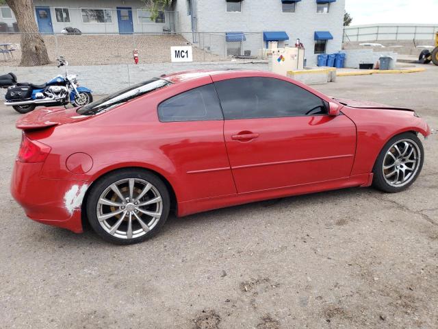 JNKCV54E57M909581 - 2007 INFINITI G35 RED photo 3