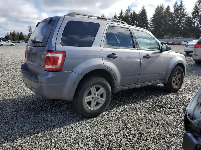 1FMCU49H38KC91090 - 2008 FORD ESCAPE HEV GRAY photo 3