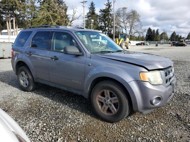 1FMCU49H38KC91090 - 2008 FORD ESCAPE HEV GRAY photo 4